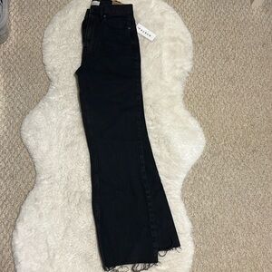 Pacsun black stretch crop boot jeans - size 23